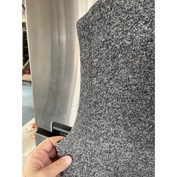 Jantzen Mens‎ XL Gray Sleeveless Knit V-Neck Sweater Vest Made In USA - Picture 3 of 9